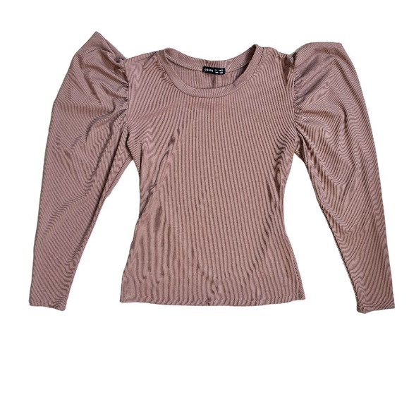 SHEIN puffy long sleeve top women’s shirt size medium - Picture 8 of 16